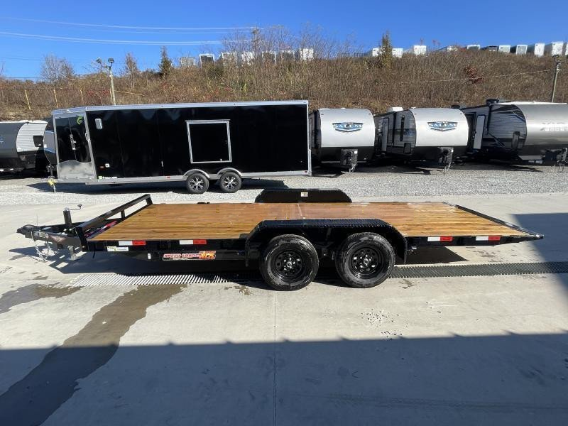 2024 H&H 7x18' Tilt Car Hauler Trailer - Image 19