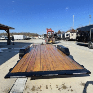 2024 H&H 7x18' Tilt Car Hauler Trailer