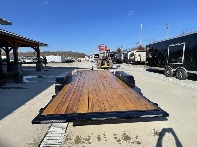 2024 H&H 7x18' Tilt Car Hauler Trailer