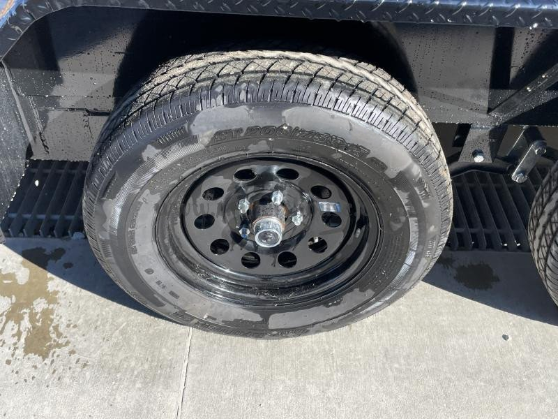 2024 H&H 7x18' Tilt Car Hauler Trailer - Image 9