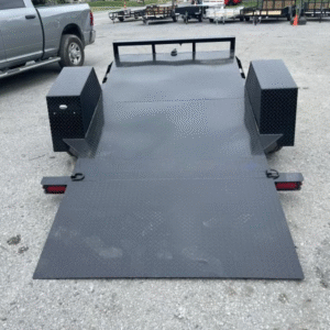 2023 Sure-Trac 5x10' Tilt Equipment Trailer Scissor Hauler – 6000# GVW, Torsion Axles, Toolbox, and More