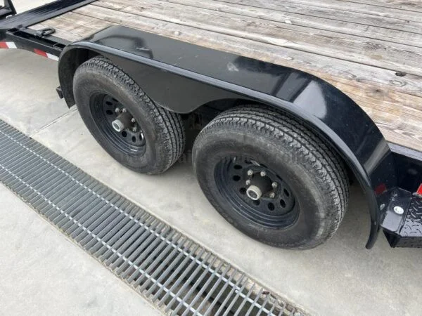 2024 Big Tex Trailers 7x20' Equipment Trailer – 9990# GVW, Adjustable Coupler, Spare Tire, and More - Image 3