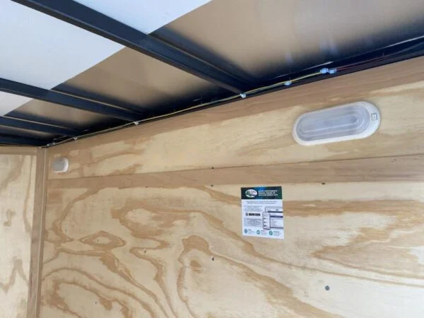 2024 Cargo Mate 5x8' Enclosed Cargo Trailer – Barn Door, V-Nose, and Extra Height - Image 5