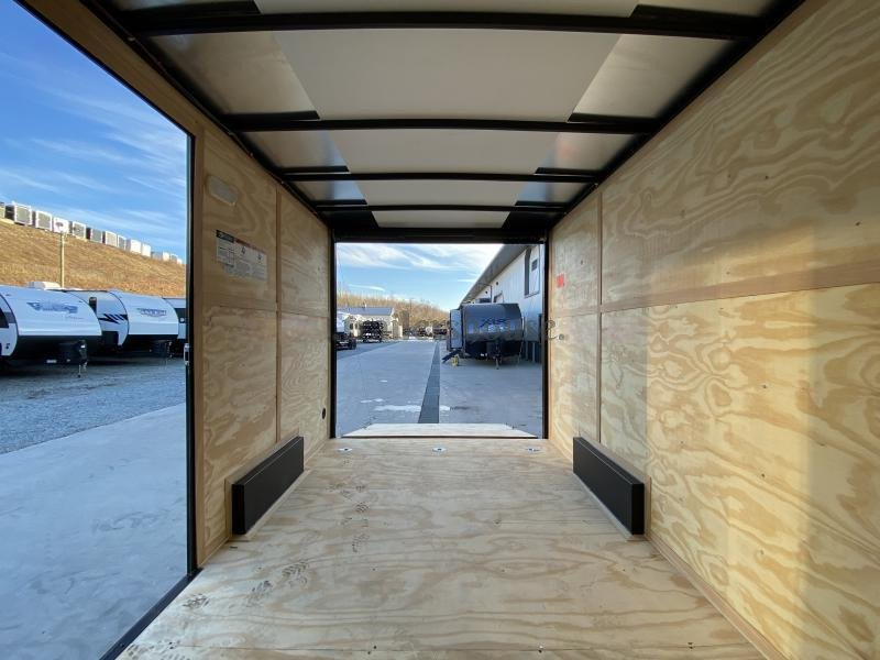 2024 Cargo Mate 7.5x12' Enclosed Cargo Trailer – 2990# GVW, Electric Brakes, Charcoal Blackout - Image 26
