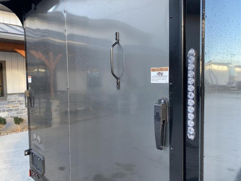 2024 Cargo Mate 7.5x12' Enclosed Cargo Trailer – 2990# GVW, Electric Brakes, Charcoal Blackout - Image 16