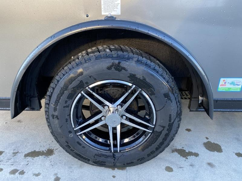 2024 Cargo Mate 7.5x12' Enclosed Cargo Trailer – 2990# GVW, Electric Brakes, Charcoal Blackout - Image 14