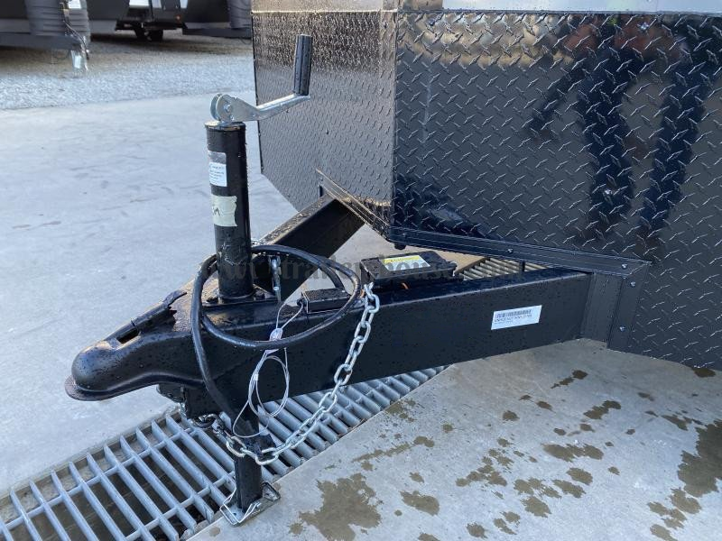 2024 Cargo Mate 7.5x12' Enclosed Cargo Trailer – 2990# GVW, Electric Brakes, Charcoal Blackout - Image 10