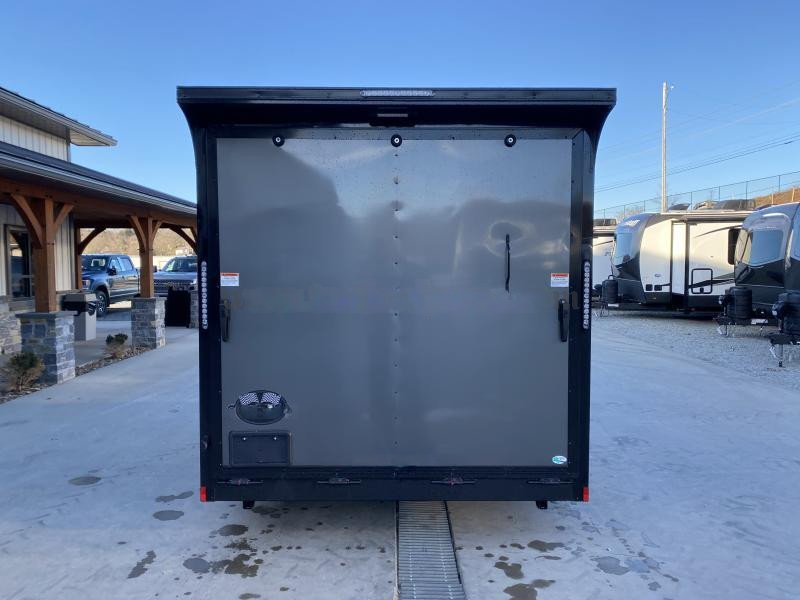 2024 Cargo Mate 7.5x12' Enclosed Cargo Trailer – 2990# GVW, Electric Brakes, Charcoal Blackout - Image 5