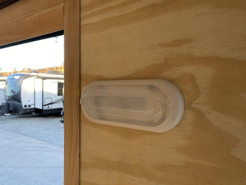 2024 Cargo Mate 7.5x12' Enclosed Cargo Trailer – 2990# GVW, Electric Brakes, Charcoal Blackout - Image 24