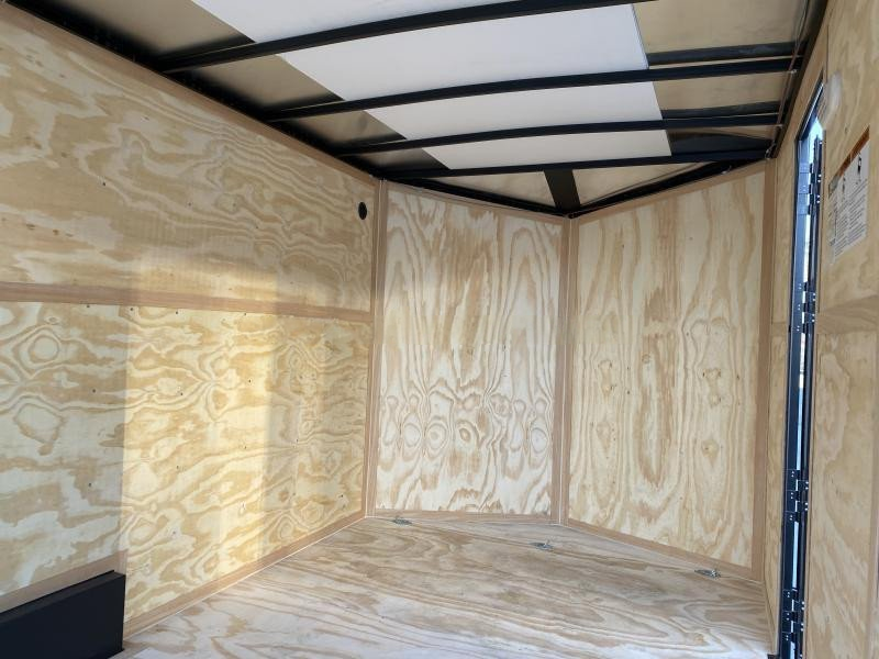 2024 Cargo Mate 7.5x12' Enclosed Cargo Trailer – 2990# GVW, Electric Brakes, Charcoal Blackout - Image 23