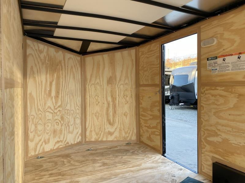 2024 Cargo Mate 7.5x12' Enclosed Cargo Trailer – 2990# GVW, Electric Brakes, Charcoal Blackout - Image 22