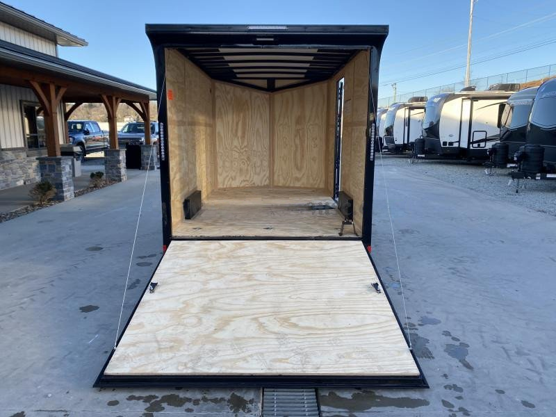 2024 Cargo Mate 7.5x12' Enclosed Cargo Trailer – 2990# GVW, Electric Brakes, Charcoal Blackout - Image 20
