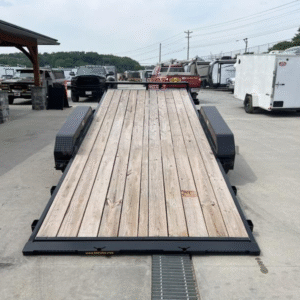 2024 H&H 78"x12' Tilt Equipment Trailer Scissor Hauler