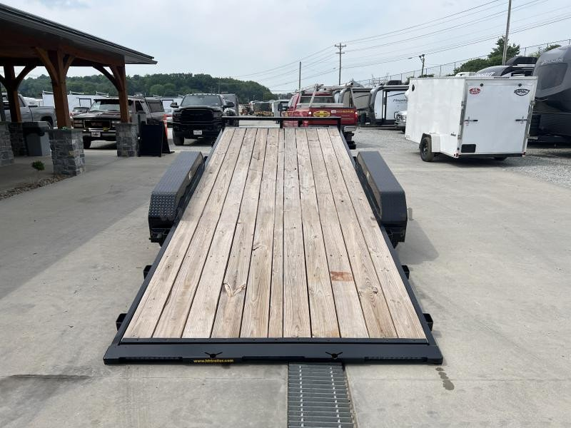 2024 H&H 78"x12' Tilt Equipment Trailer Scissor Hauler