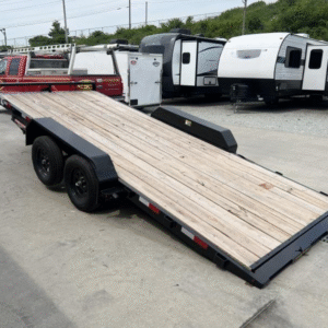 2024 H&H 7x18' Power Tilt Car Hauler Trailer 7000# GVW * POWER TILT * D/S TOOLBOX * 6" FRAME * DROP JACK * INTEGRATED TAIL LIGHTS * CHANNEL C/M