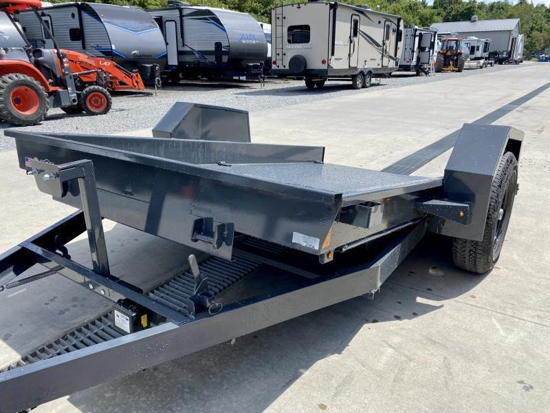 2024 Lamar 79x12' Single Axle Scissor Hauler Gravity Tilt Equipment Trailer – 7000# GVW, Steel Floor, Torsion Axle - Image 30