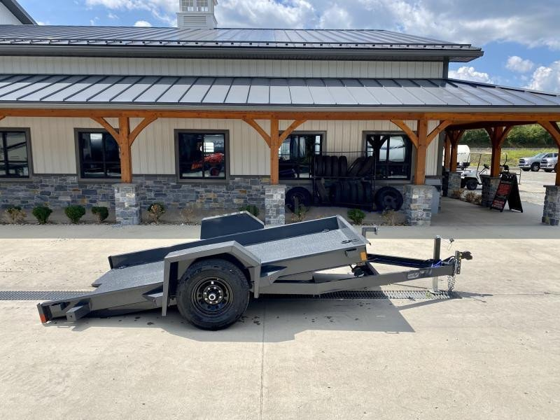 2024 Lamar 79x12' Single Axle Scissor Hauler Gravity Tilt Equipment Trailer – 7000# GVW, Steel Floor, Torsion Axle - Image 29