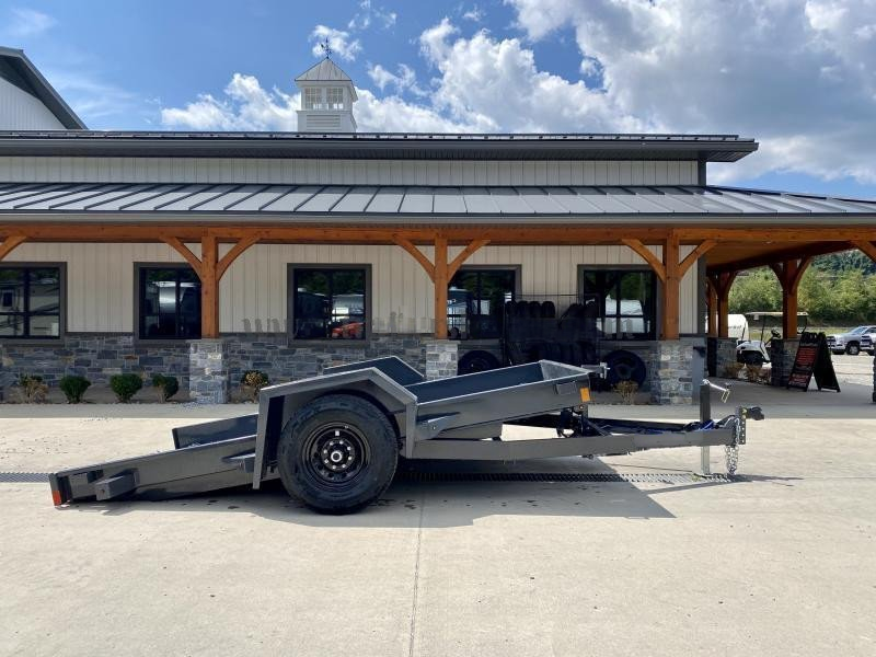 2024 Lamar 79x12' Single Axle Scissor Hauler Gravity Tilt Equipment Trailer – 7000# GVW, Steel Floor, Torsion Axle - Image 28