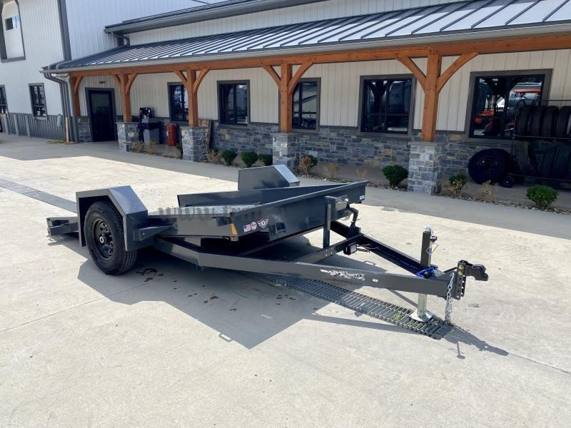 2024 Lamar 79x12' Single Axle Scissor Hauler Gravity Tilt Equipment Trailer – 7000# GVW, Steel Floor, Torsion Axle - Image 27