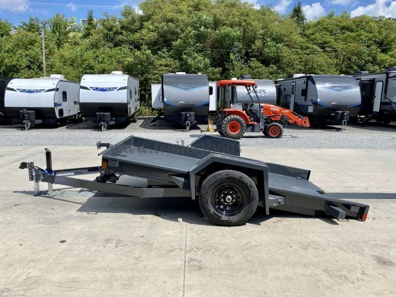 2024 Lamar 79x12' Single Axle Scissor Hauler Gravity Tilt Equipment Trailer – 7000# GVW, Steel Floor, Torsion Axle - Image 24