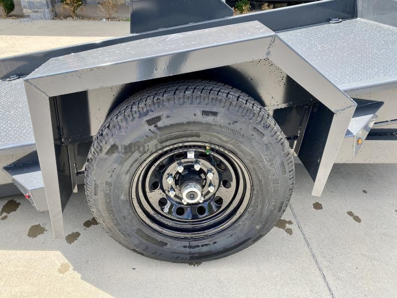 2024 Lamar 79x12' Single Axle Scissor Hauler Gravity Tilt Equipment Trailer – 7000# GVW, Steel Floor, Torsion Axle - Image 16