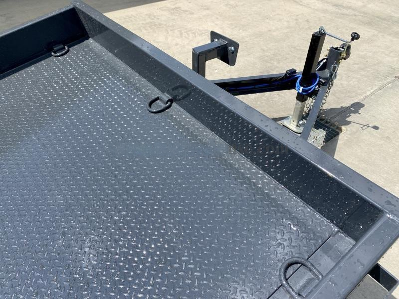 2024 Lamar 79x12' Single Axle Scissor Hauler Gravity Tilt Equipment Trailer – 7000# GVW, Steel Floor, Torsion Axle - Image 13