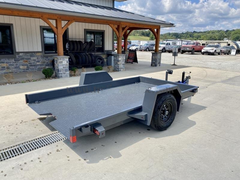2024 Lamar 79x12' Single Axle Scissor Hauler Gravity Tilt Equipment Trailer – 7000# GVW, Steel Floor, Torsion Axle - Image 11