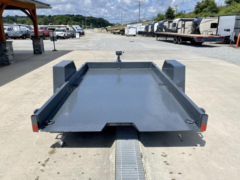 2024 Lamar 79x12' Single Axle Scissor Hauler Gravity Tilt Equipment Trailer – 7000# GVW, Steel Floor, Torsion Axle - Image 10
