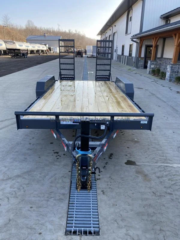 2024 Big Tex Trailers 7x20' Equipment Trailer – 9990# GVW, Adjustable Coupler, Spare Tire, and More